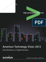 Accenture Technology Vision 2013: Executive Summary