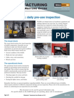 WorkSafeBC - Forklift Inspection Checklist