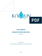 Kaqun Studies Book 2013 PDF