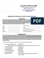 CFAMM Membership Agreement PDF