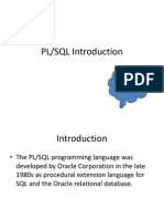 PLSQL Introduction Final