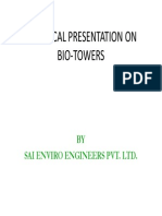 Microsoft Powerpoint - Technical Presentation On Bio-Towers