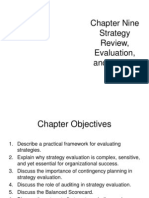 Chapter Nine Strategy Review, Evaluation, and Control