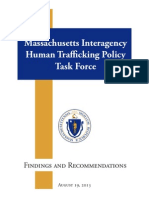 MA Interagency HT Policy Task Force Findings