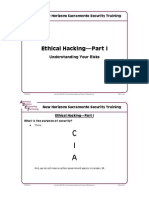 Ethical Hacking Handout