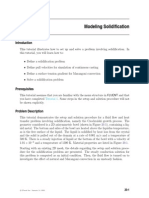 Tutorial 20. Modeling Solidification