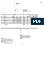 Shahi Exports PVT LTD Packing List