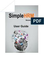 SimpleHRM UserManual V2.0