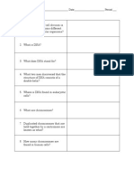 Name - Date - Period - Cell Division Unit E Ch. 3 Pp. 70-92