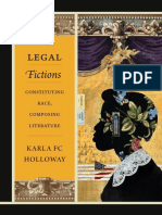 Legal Fictions by Karla FC Holloway