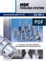 BIG Daishowa HSK Tooling System