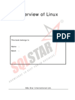 Overview of Linux