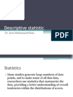 Descriptive Statistic