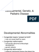 7 Developmental, Genetic, & Pediatric Disease