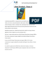 Mobile Data Terminal-Trans V1