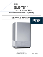 Harman/kardon SUB-TS11 SERVICE MANUAL