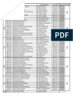 Schedule of MBA-Fall 2013