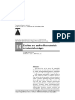 Zeolites and Zeolite Like Material in Industrial Catalysis