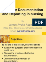 Nursing Documentation and Reporting