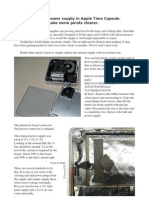 Repair of Broken Power Supply in Apple Time Capsule