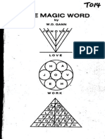 WD Gann - The Magic Word (1950)