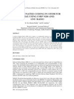 Concatenated Coding in OFDM For Wimax Using USRP N210 and GNU Radio