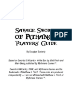 Savage Swords of Athanor Player Guide