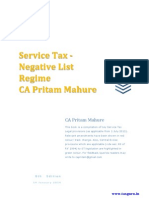 Service Tax E Book by CA Pritam Mahure