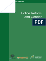 Police Reform and Gender