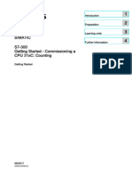 Siemens S7-300 Getting Started - Commissioning A CPU 31xC