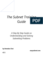 The Subnet Training Guide