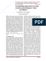 Study On Self Organizing Approach For Moving Object Detection and Tracking For Visual Surveillance