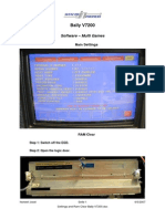 Settings and Ram Clear Bally V7200