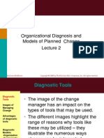 Lecture 2 Organizational Diagnosis and Models of Planned Change