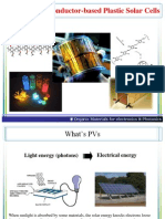 Organic Semiconductor-Based Plastic Solar Cells