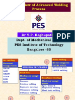 Overview of Advanced Welding Processes