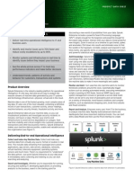 Splunk Datasheet