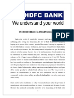 A Study On Financial Performance of HDFC Bank