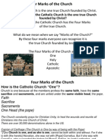 Four Marks of The Church