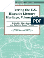 Recovering The US Hispanic Literary Heritage, Vol VIII Edited by Clara Lomas and Gabriela Baeza Ventura