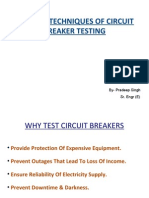 Testing of Circuit Breakers