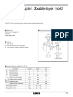 Photointerrupter, Double-Layer Mold Type