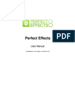 Perfect Effects: User Manual