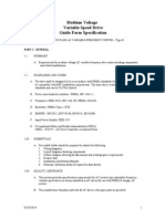 Medium Voltage Variable Speed Drive Guide Form Specification