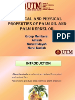 Chemical Properties Palm Oil