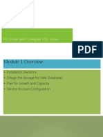 01 Install and Configure SQL Server