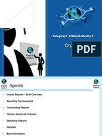 Crystal Reports: - Kanagaraj K & Mahesh Sarathy P