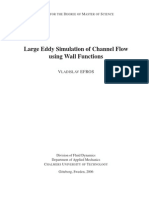 Large Eddy Simulation of Channel Flow Using Wall Functions