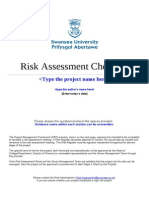 Project Name Risk Assessment Questionnaire v12h