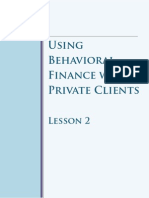 Behavioural Finance With Private Clients